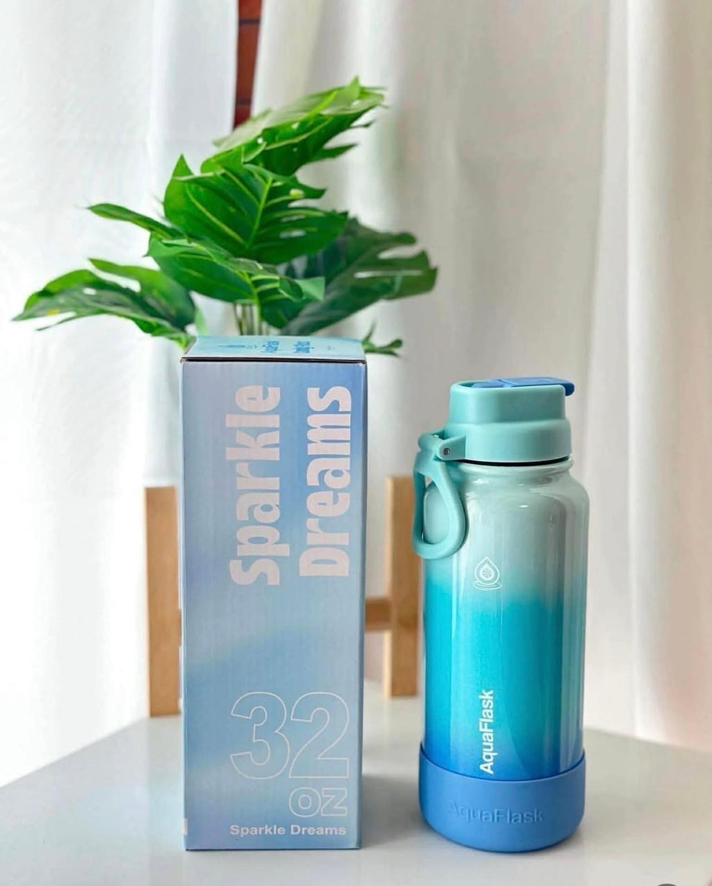 AquaFlask water bottle