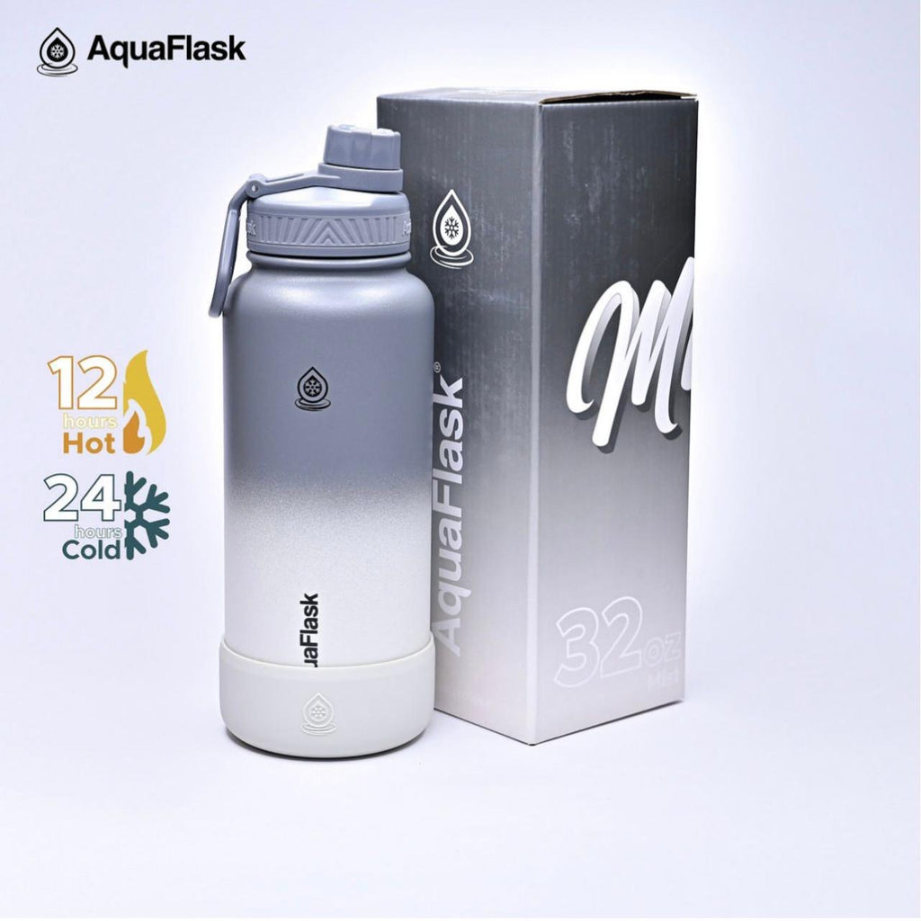 AquaFlask water bottle