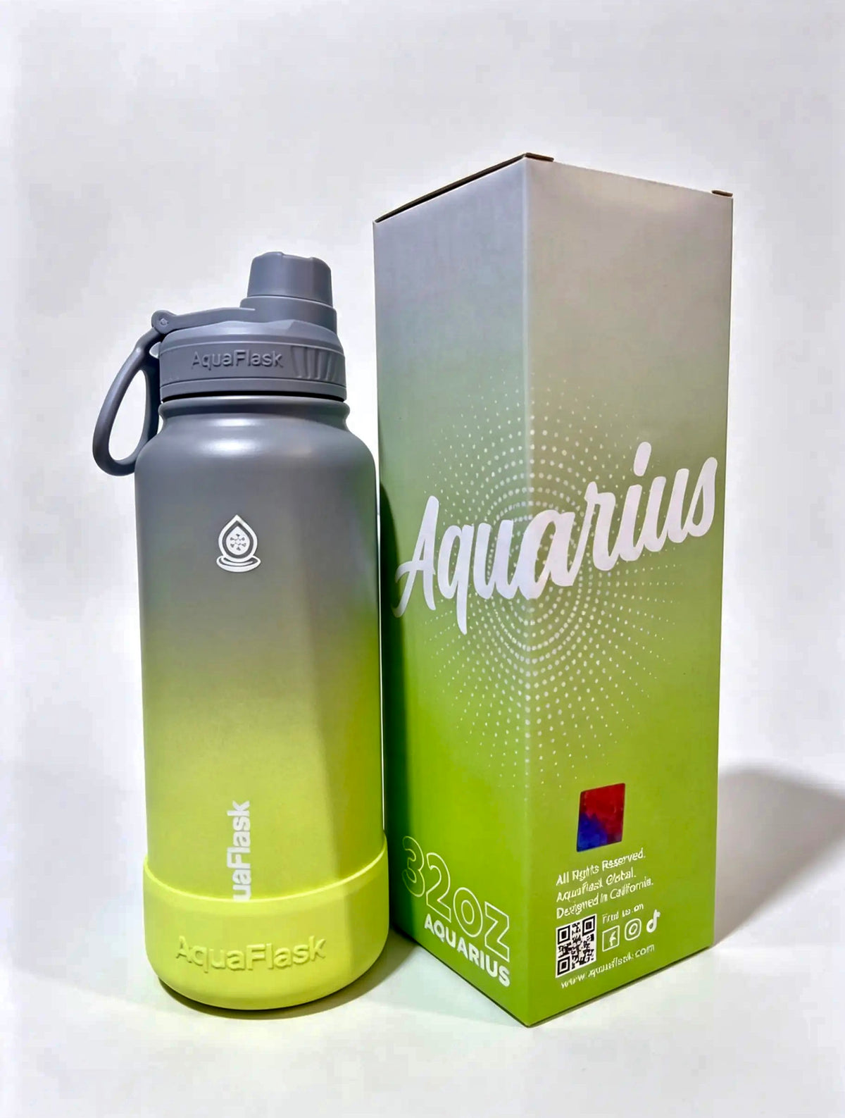 AquaFlask water bottle