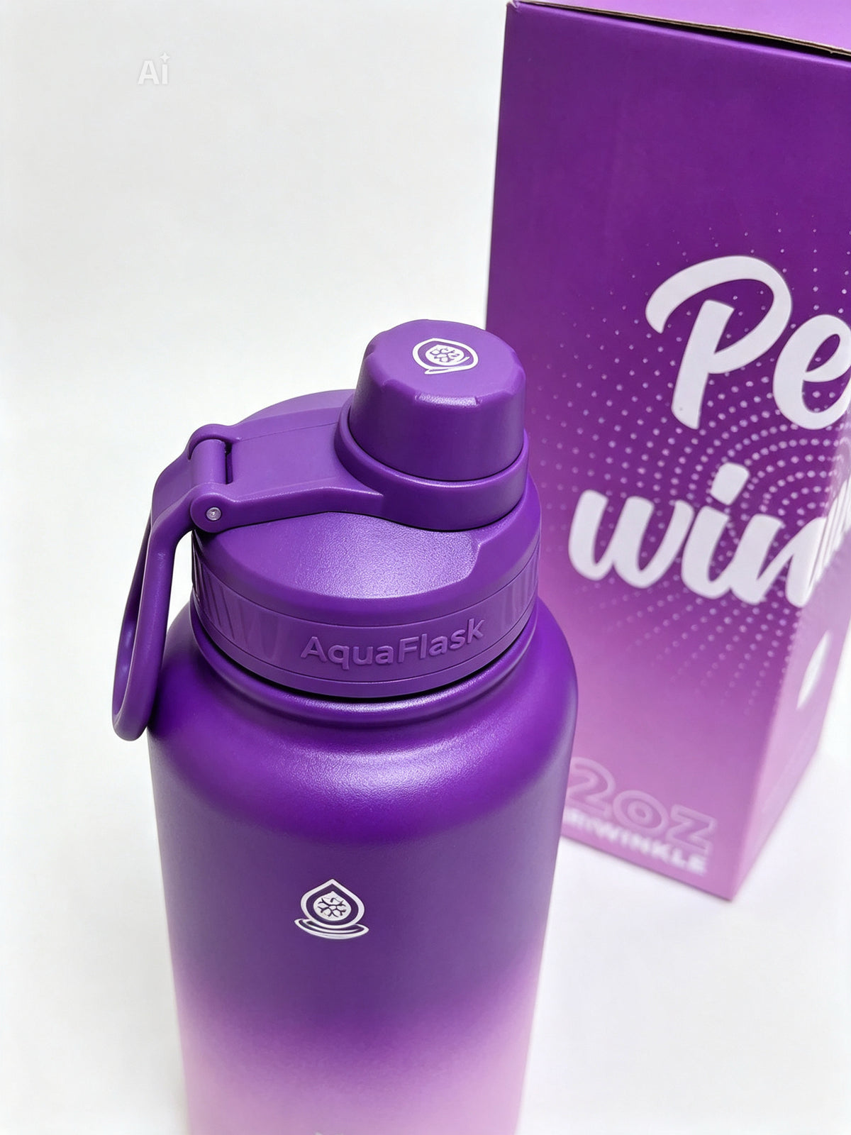 AquaFlask water bottle